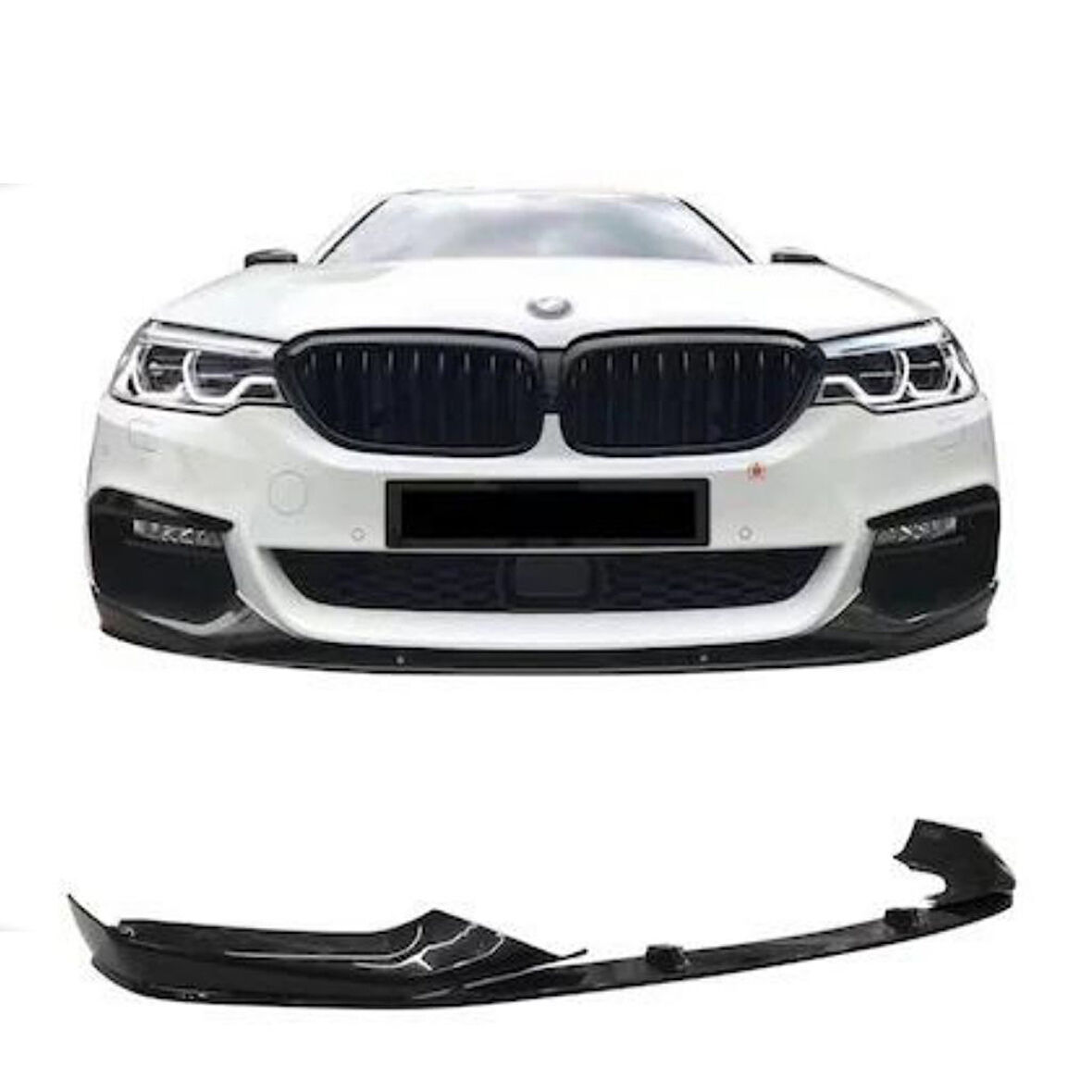 Bmw G30 Ön Lip (Piano Black Boyalı)  (Plastik) 
