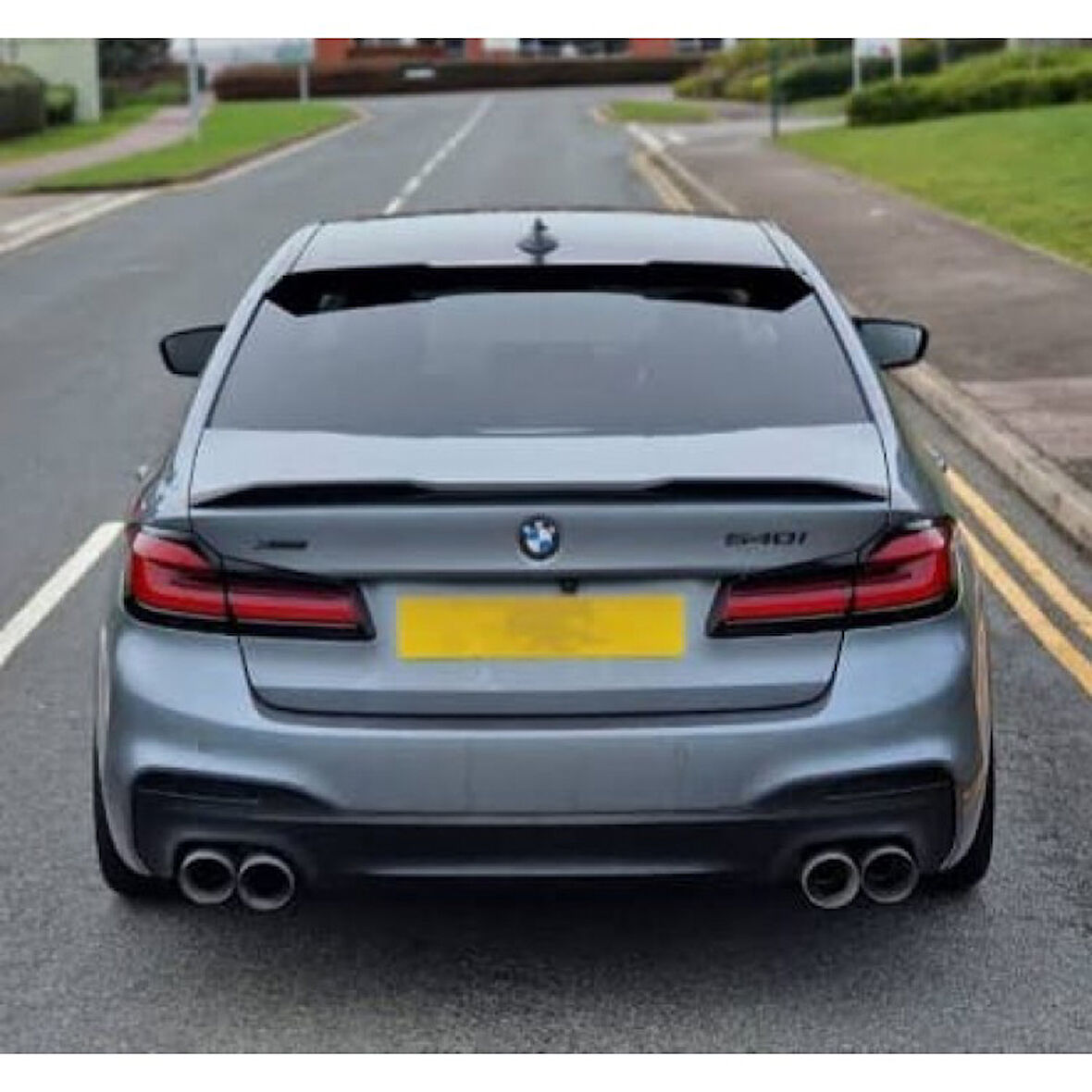 Bmw G30 5 Seris M4 Style Cam Üstü 2017-2021 Spoiler (Plastik) (Boyasız)