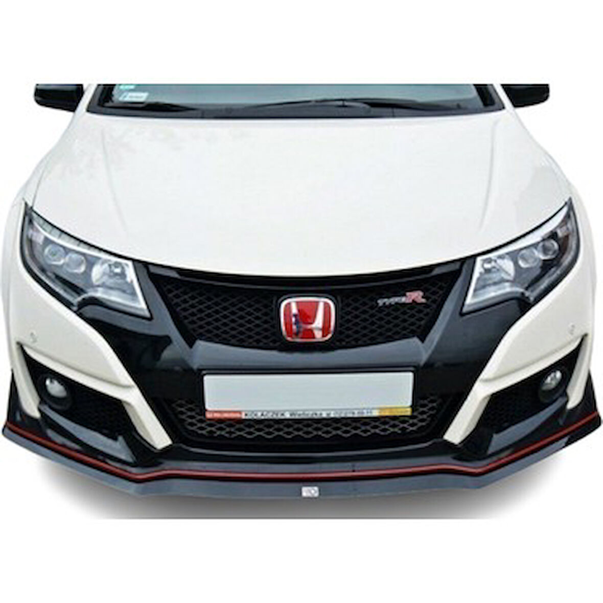 Honda Civic 2015-2017 FD2 Type-r Maxton Ön Lip (Plastik) (Boyasız)