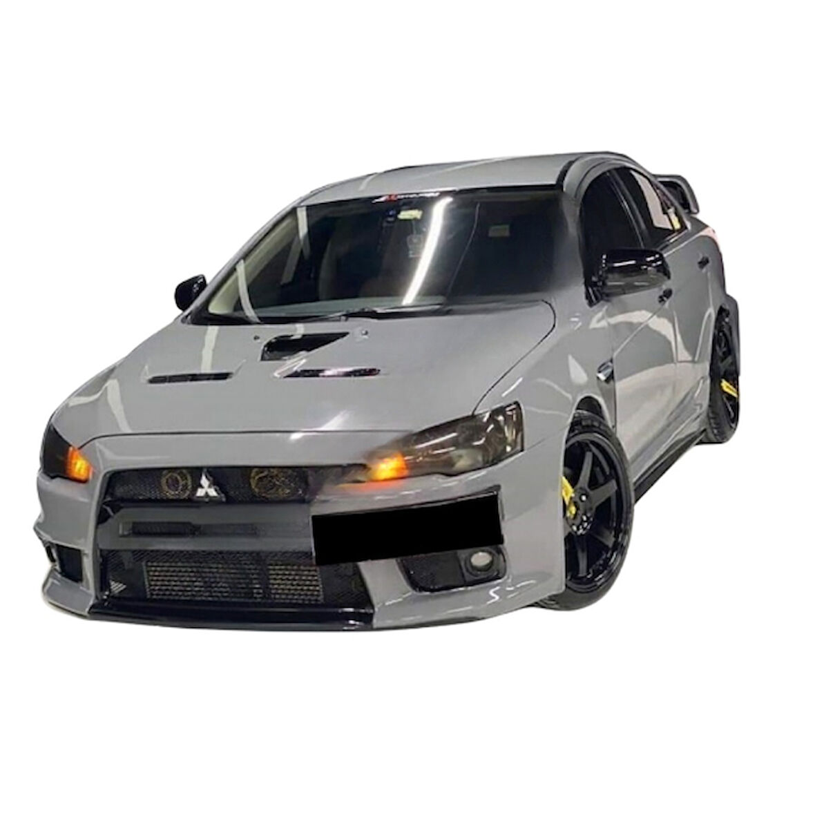 Lancer - Evo 10 Style - Ön Tampon (Plastik) (Boyasız)