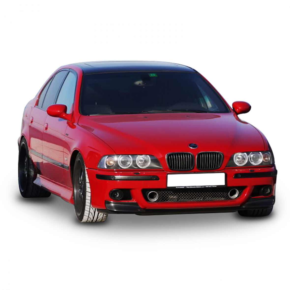 Bmw 5 Serisi E39 (1995 - 2004) M5 Ön Tampon Flap Ek (Plastik)(Boyasız)