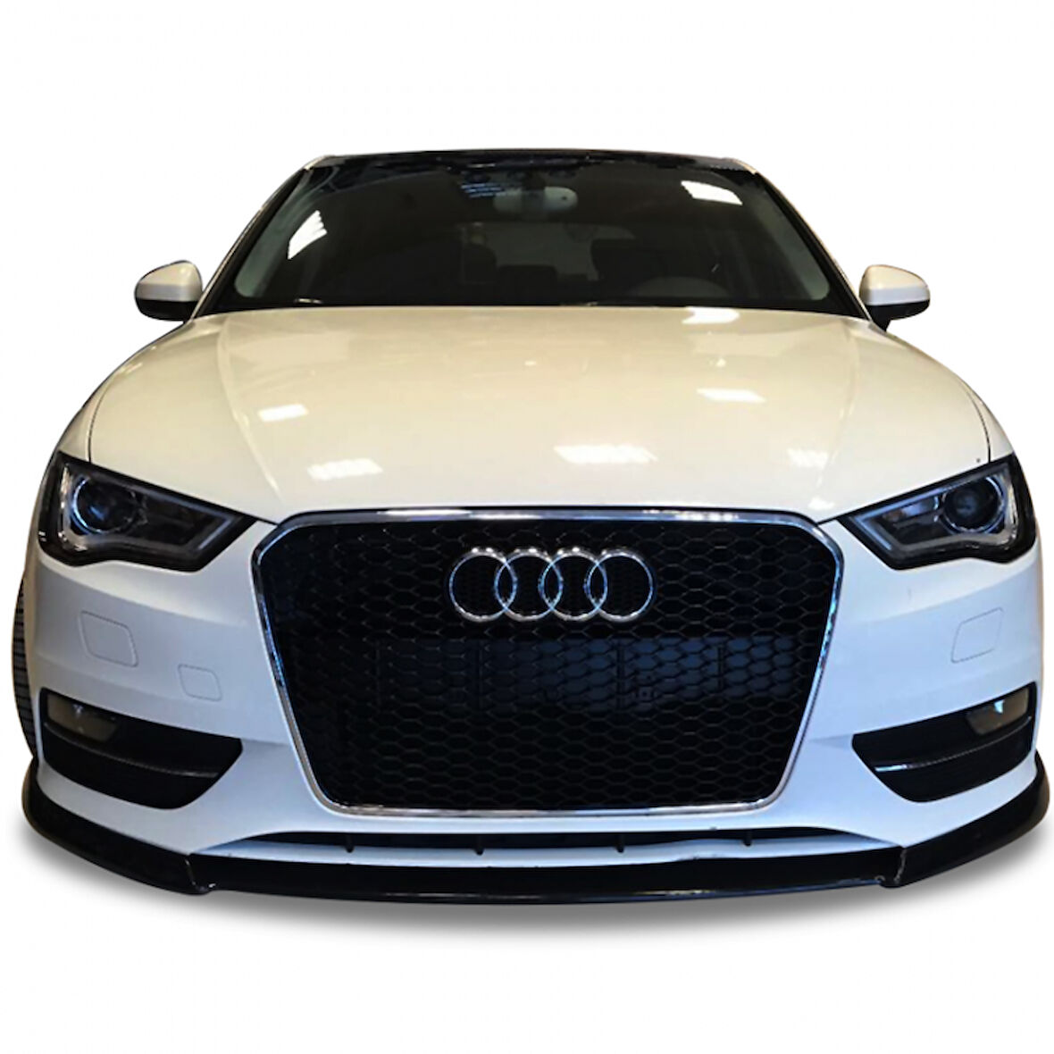 Audi A3 8V 2012 - 2016 Ön Tampon Ek (Plastik)(Boyasız)