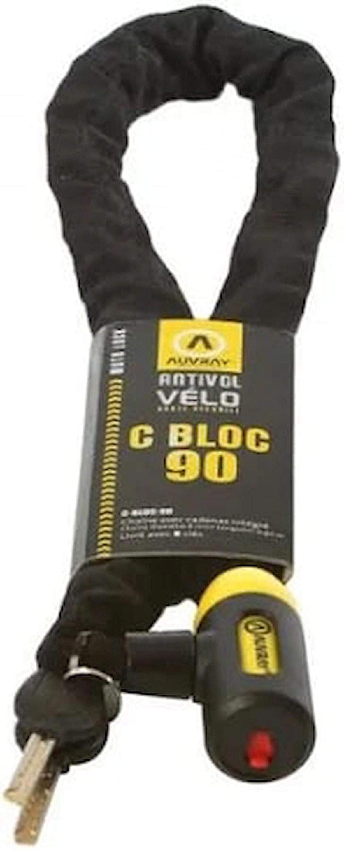 AUVRAY - C-BLOC 90 MOTOSİKLET KİLİDİ ZİNCİR 90 CM