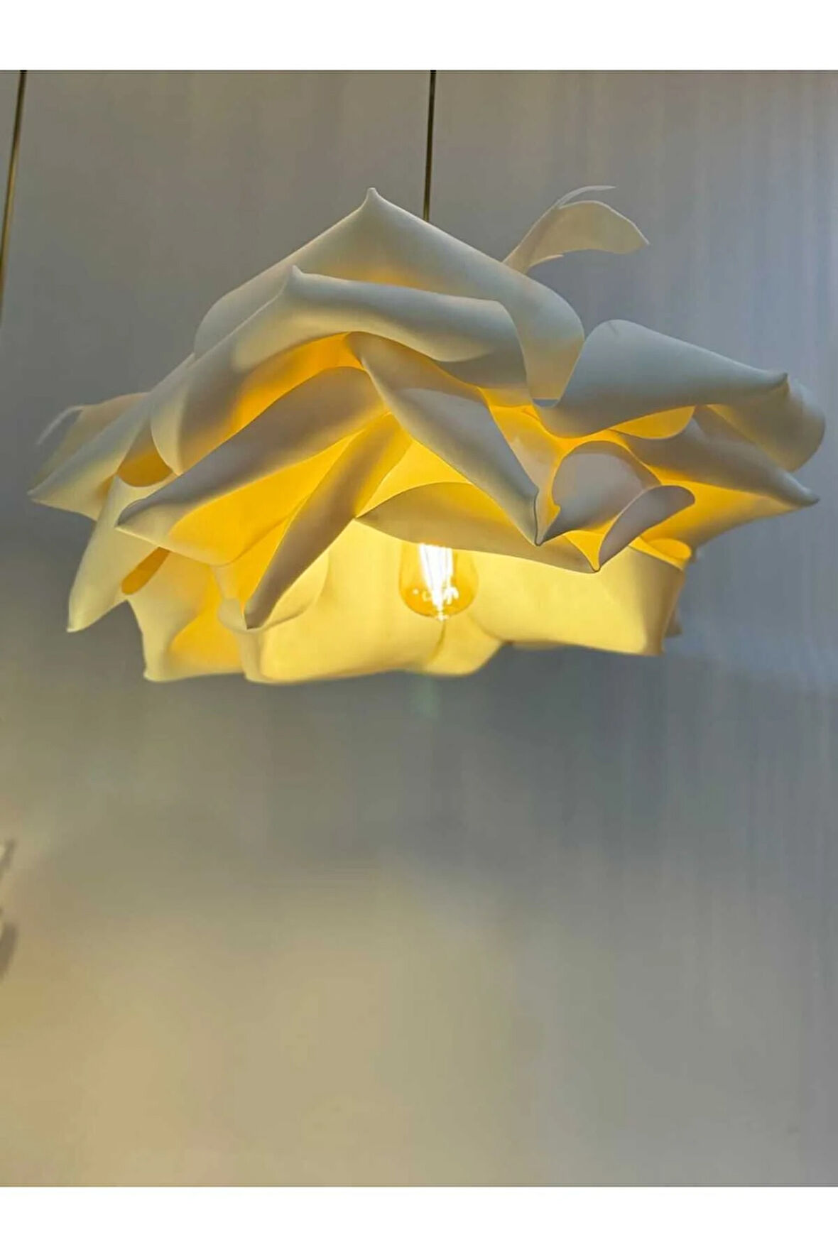 Krem Vehha Tasarım Eva Modern Sarkıt Avize