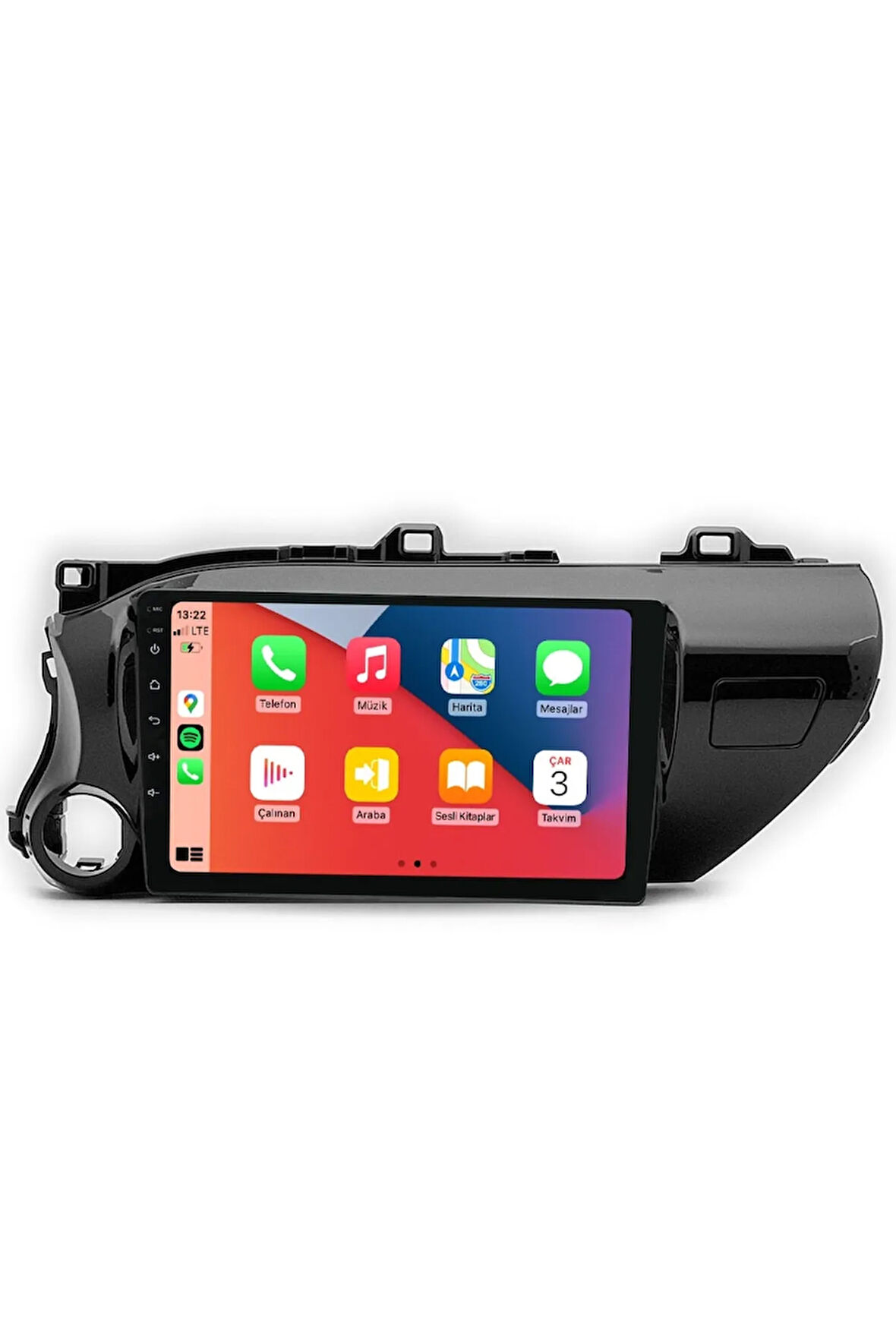 Toyota Hilux 2015-2019 4+64 GB Qled Ekran Carplay Androidautolu Multimedia Navigasyon Sistemi