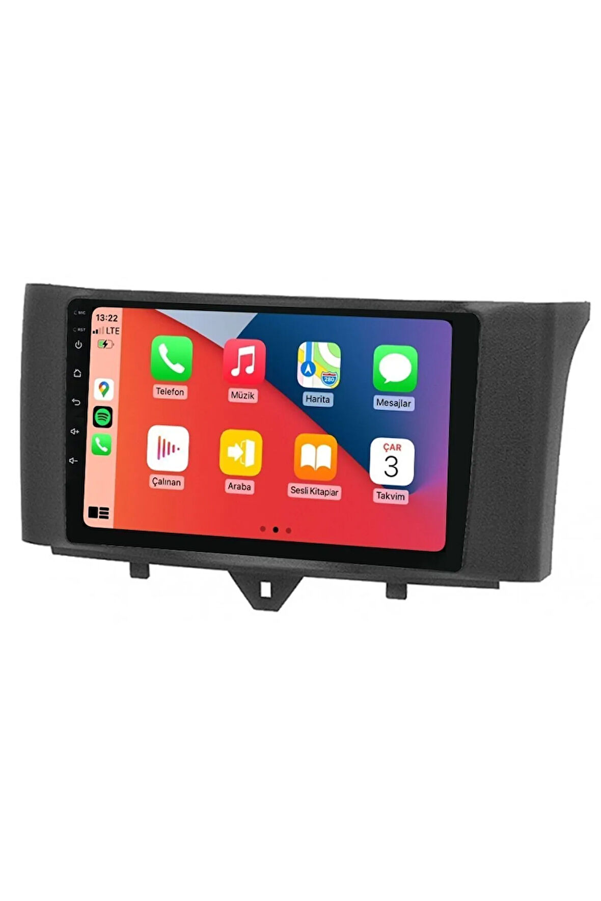 Smart Fortwo 2011-2015 4+64 GB Qled Ekran Carplay Androidautolu Multimedia Navigasyon Sistemi