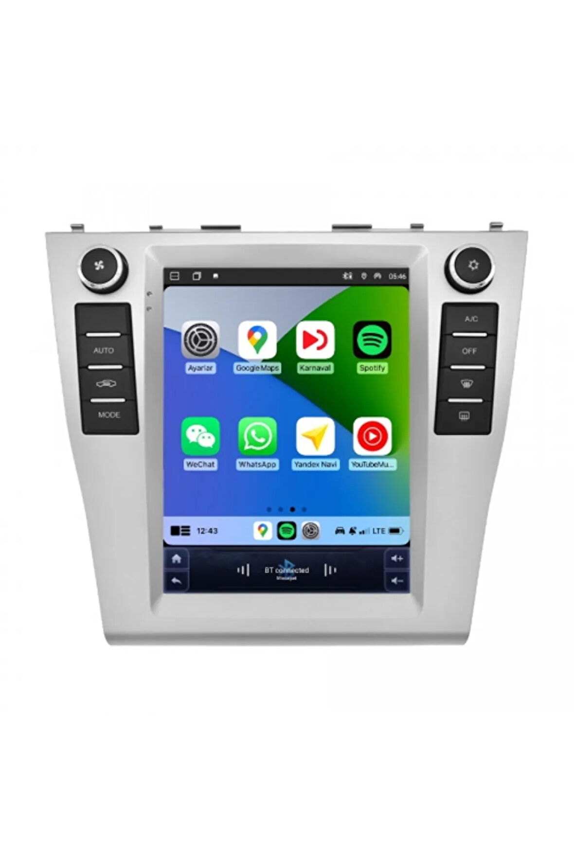 Toyota Camry 9.7 inç 2006-2011 Tesla Carplay Androidauto Android Multimedya Sistemi
