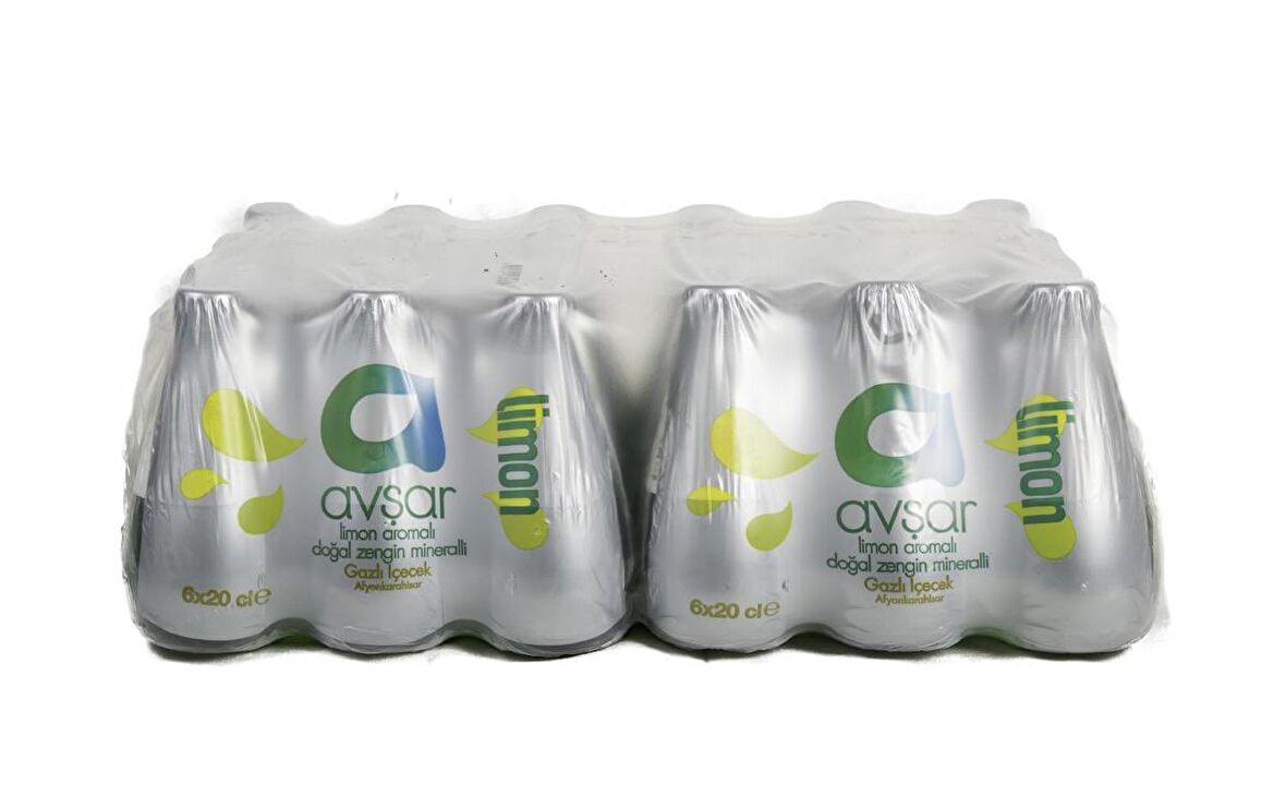 Avşar Limon Aromalı Maden Suyu 200 Ml X 24 Adet