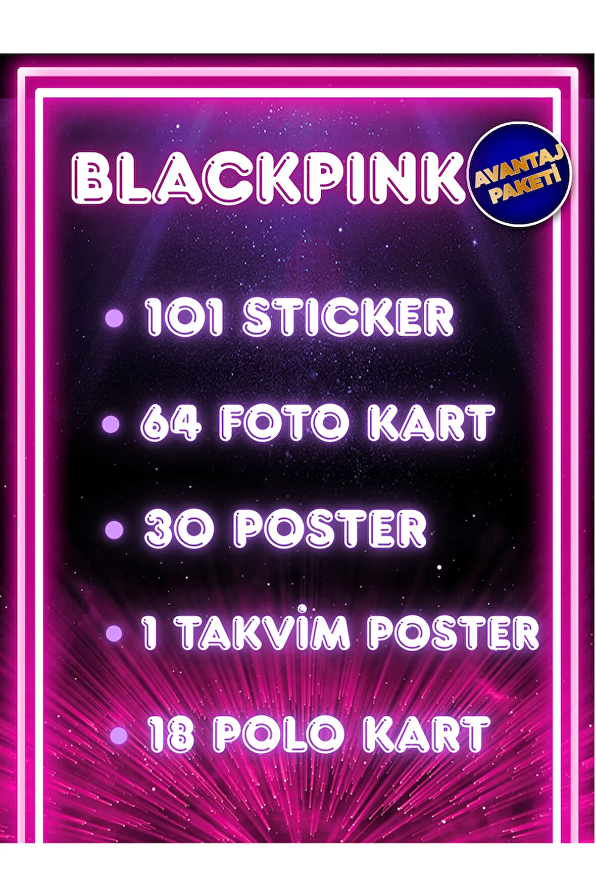 BLACKPİNK AVANTAJ SET