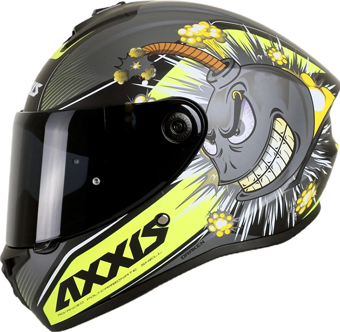 AXXIS DRAKEN S BOMBS A2 MAT GRAY