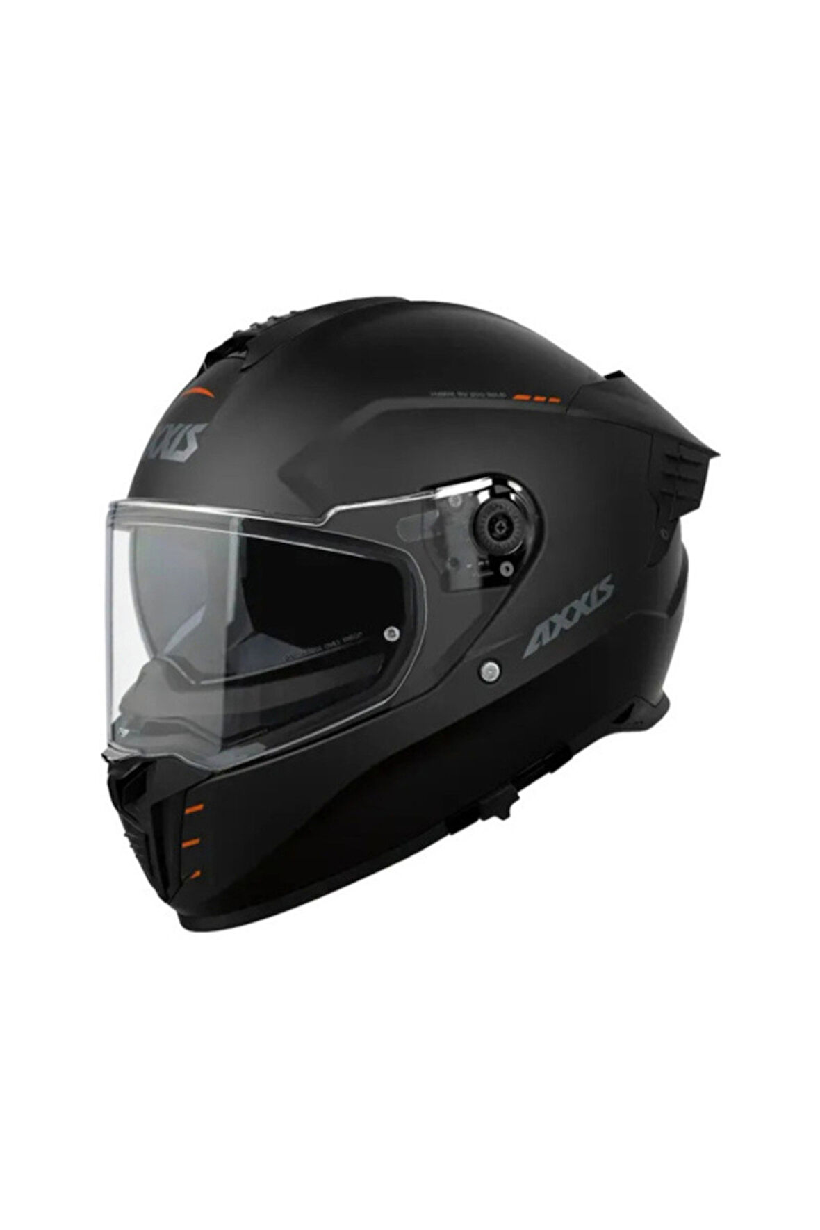 AXXIS HAWK SV EVO SOLID A1 MATT BLACK(BİR BEDEN BÜYÜK SİPARİŞ VERİNİZ)