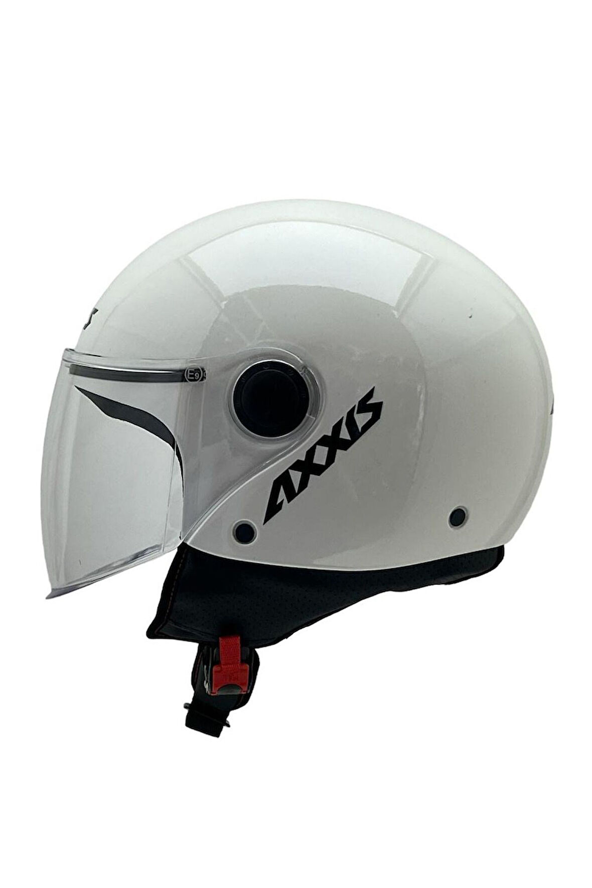 AXXIS SQUARE YARIM KASK SOLID A0 PARLAK BEYAZ