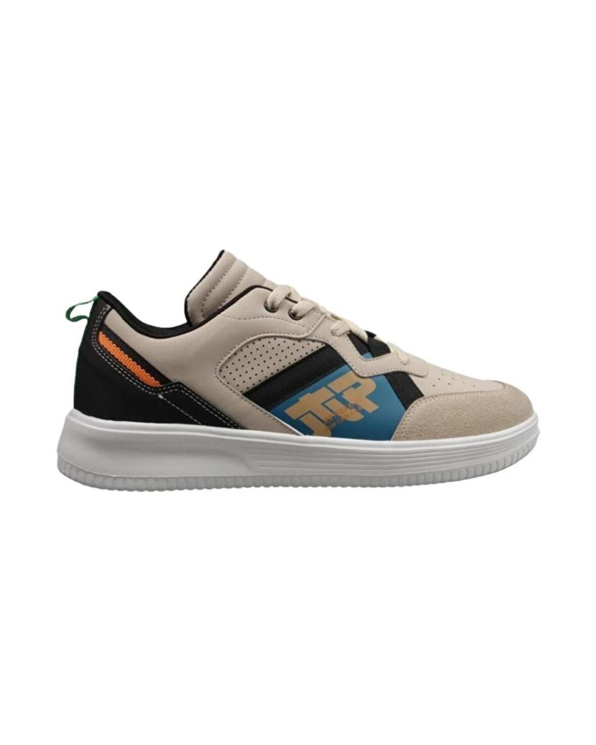 M.P. 222-2683 Zn Kadın Bej-Yeşil Sneaker Ayakkabı