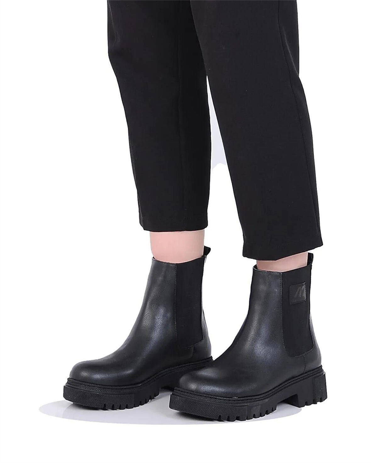 M.p. 242-2206 Zn Kadın Siyah Bot