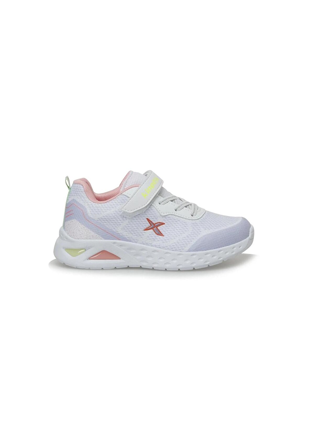 Kinetix Rain 3Fx Çocuk Beyaz-Lila-A.Pembe Günlük Spor Ayakkabı