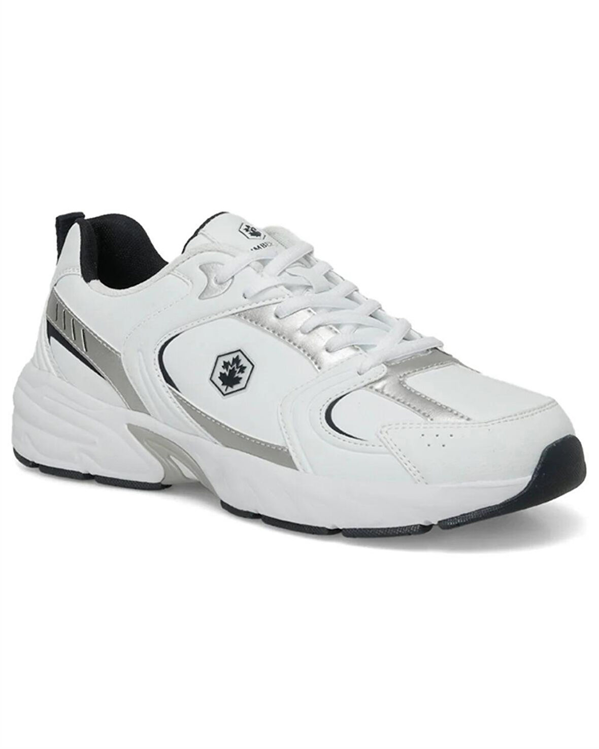 Lumberjack Pol Pu 4Pr Erkek Beyaz-Lacivert Sneaker Ayakkabı