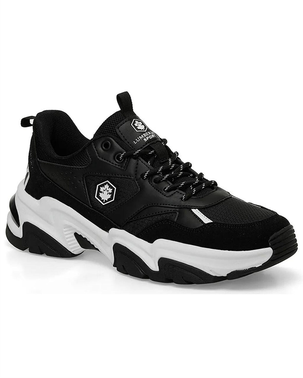 Lumberjack Joao 4Pr Erkek Siyah Sneaker Ayakkabı