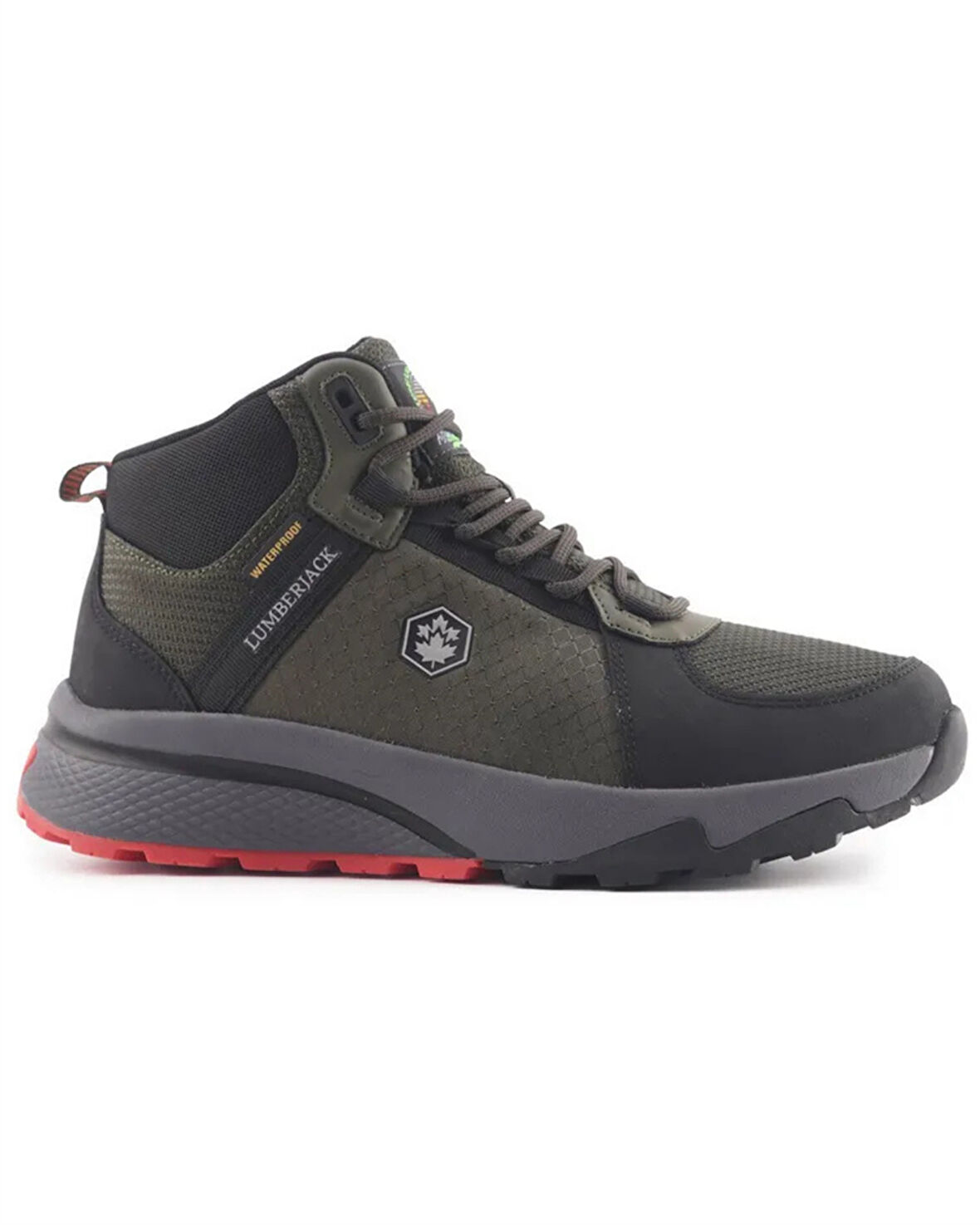 Lumberjack Miles 4Pr Erkek Haki Waterproof Bot