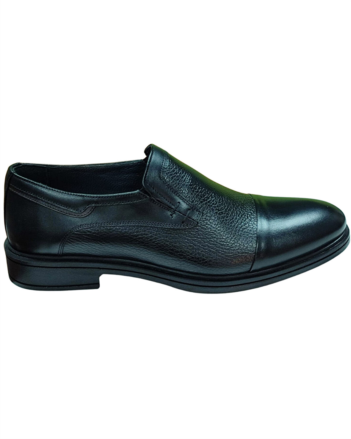 Nevzat Öge 098-Poli Erkek Siyah (40-44) Deri Klasik Ayakkabı