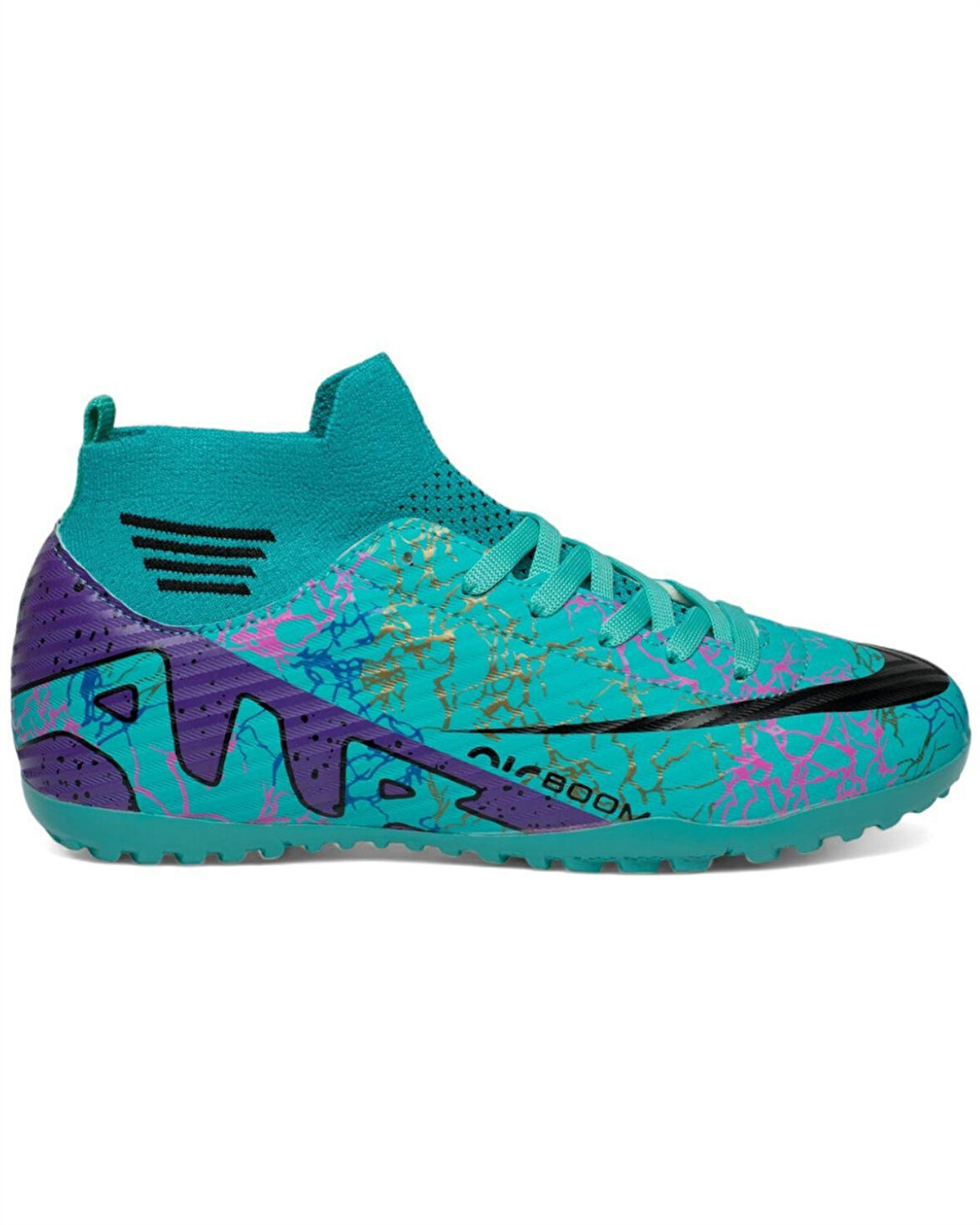 Laliga Air 565 Mdl. Turkuaz-Mor (40-44) Halı Saha Futbol Ayakkabı