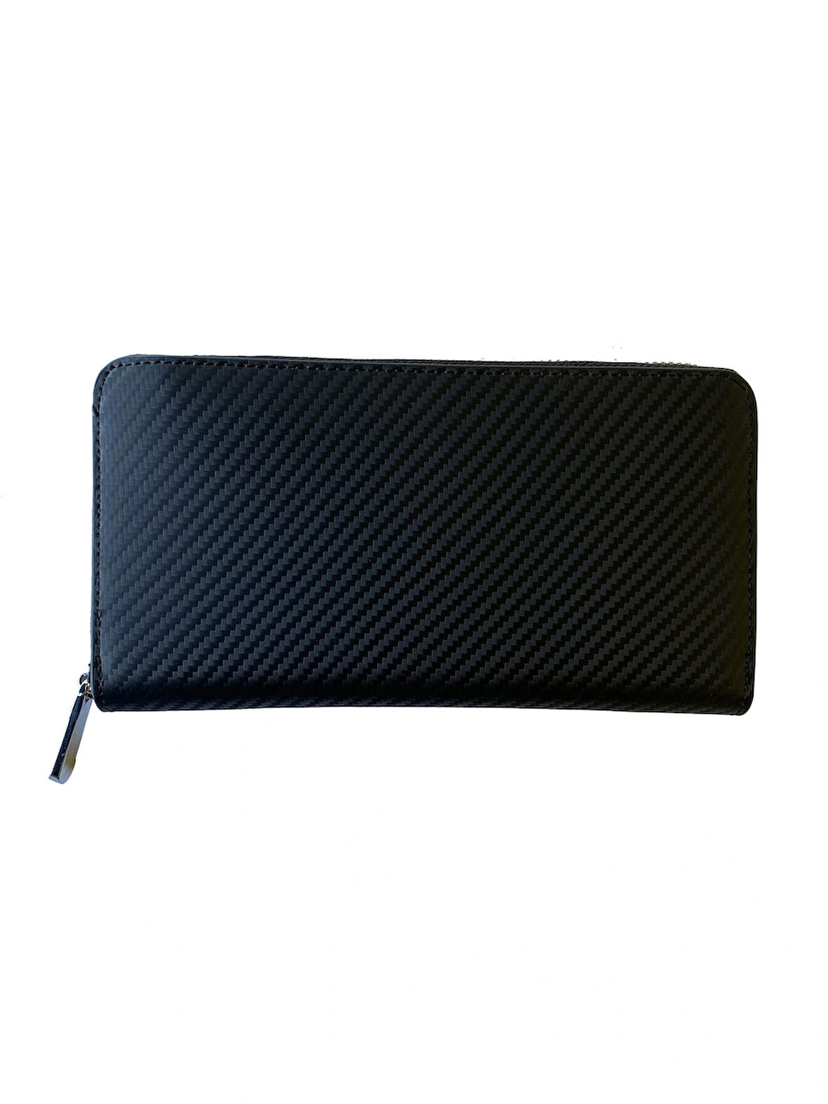 Karbonfiber Zip Cüzdan