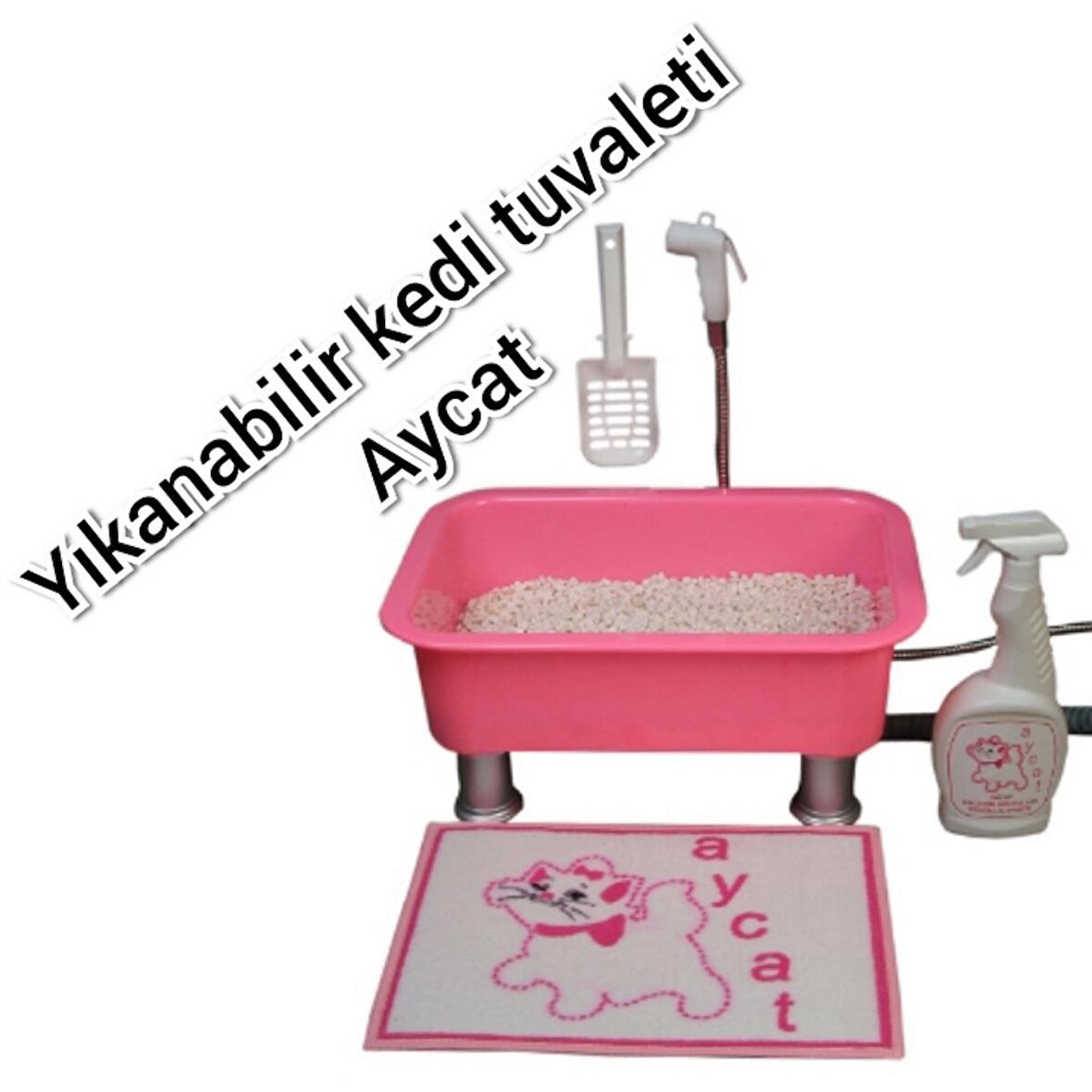 AYCAT YIKANABİLİR KEDİ TUVALETİ