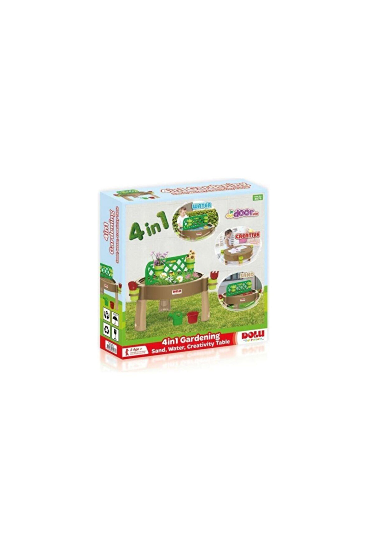 4in1 Bahçe Kum Su Aktivite Masası 3076