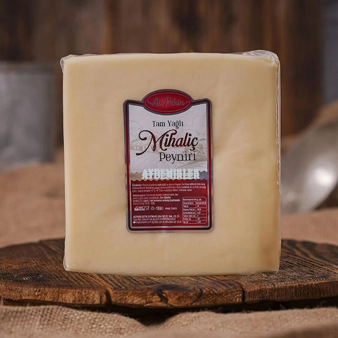 Balıkesir Tam Yağlı Eski Mihaliç Kelle Peyniri 500 gr