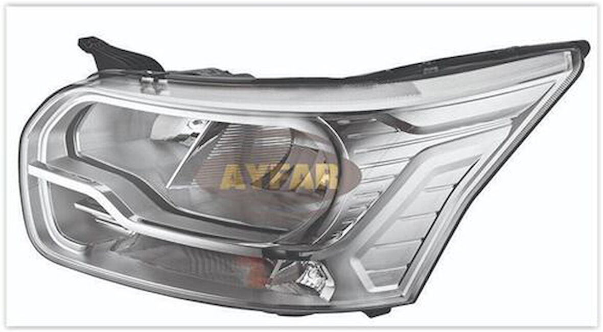 Ayfar 505911 Far Sol Motorlu Ford Transit V363 2014-Krom Çerçeveli 1877027