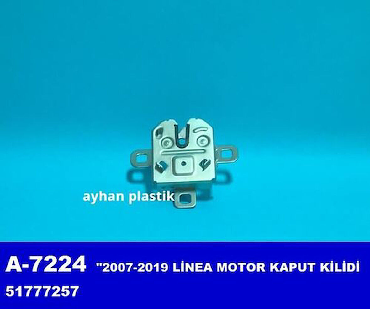 Ayhan A7224 Motor Kaput Kilidi Linea 2007-2019 51777257