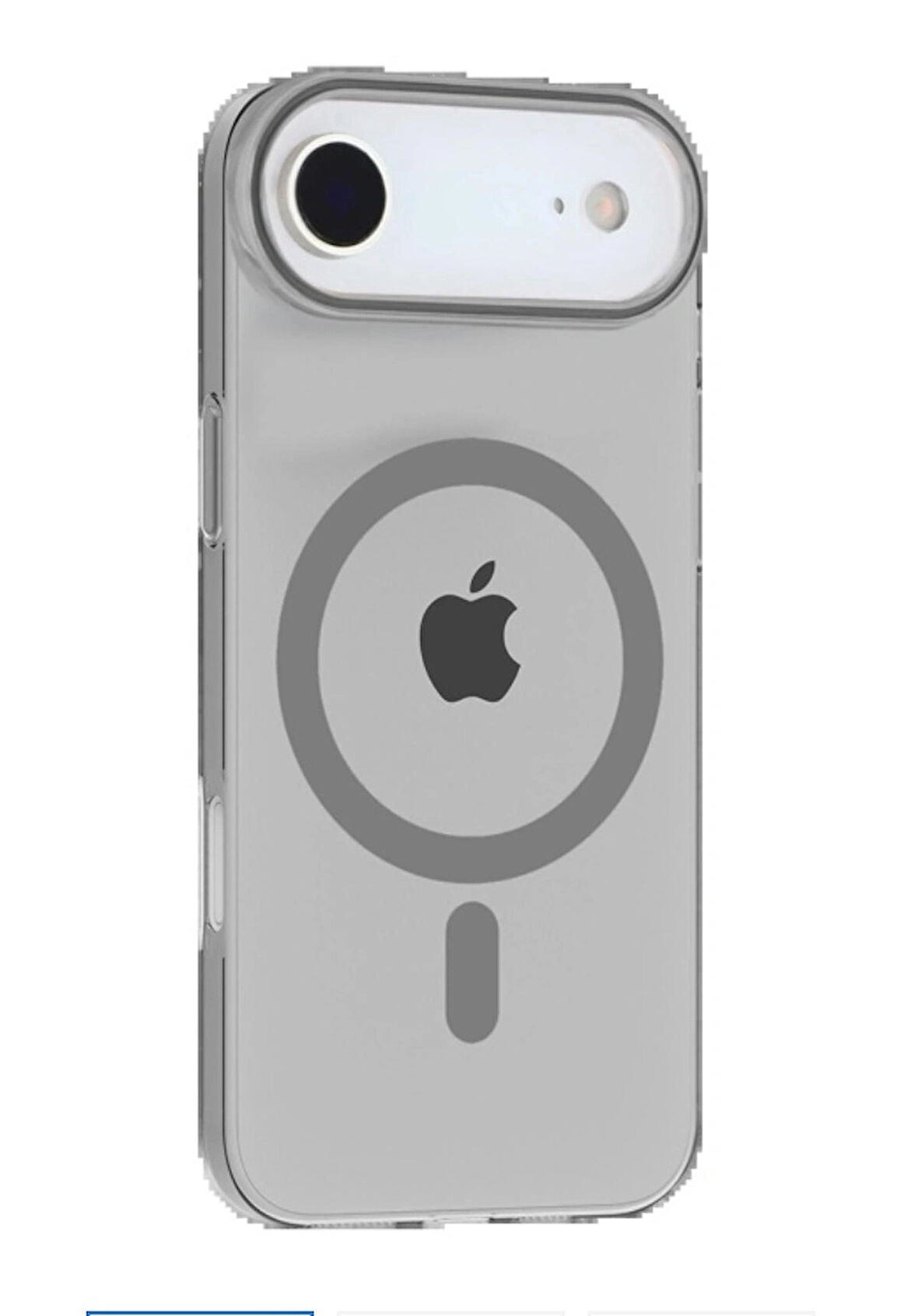 iPhone 17 Air PC Blank Magsafe Kapak - Natural Grey