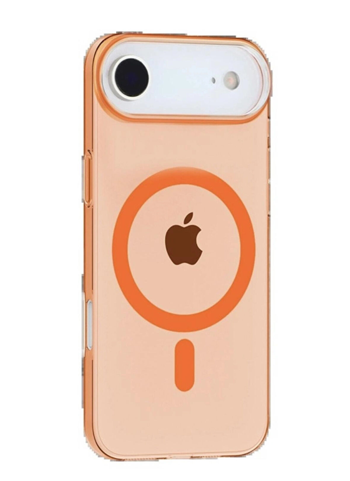 İphone 17 Air PC Blank Magsafe kapak-Turuncu 