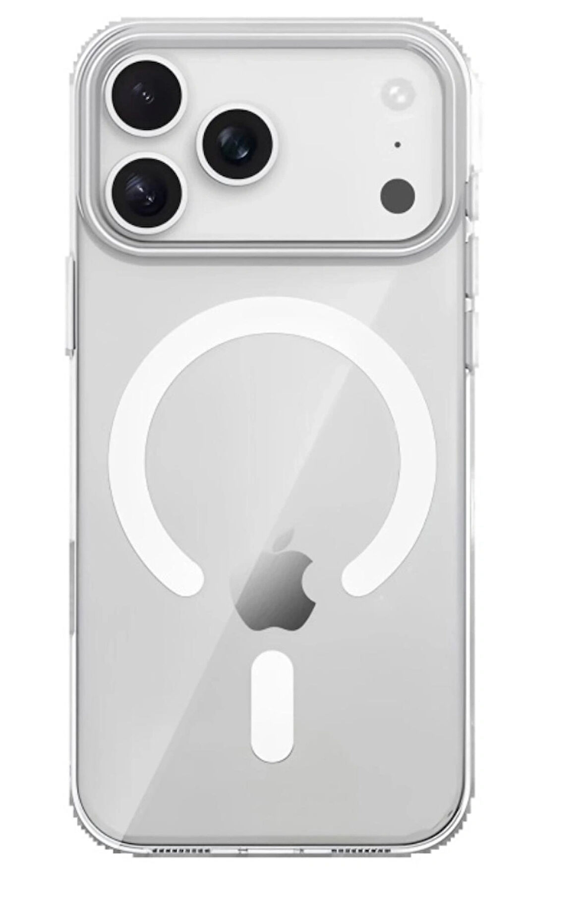 iPhone 17 pro Max PC Blank magsafe kapak-şeffaf 