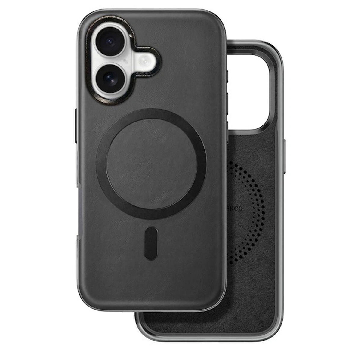 Venco iPhone 16 Puskas Magsafe Kapak - Siyah