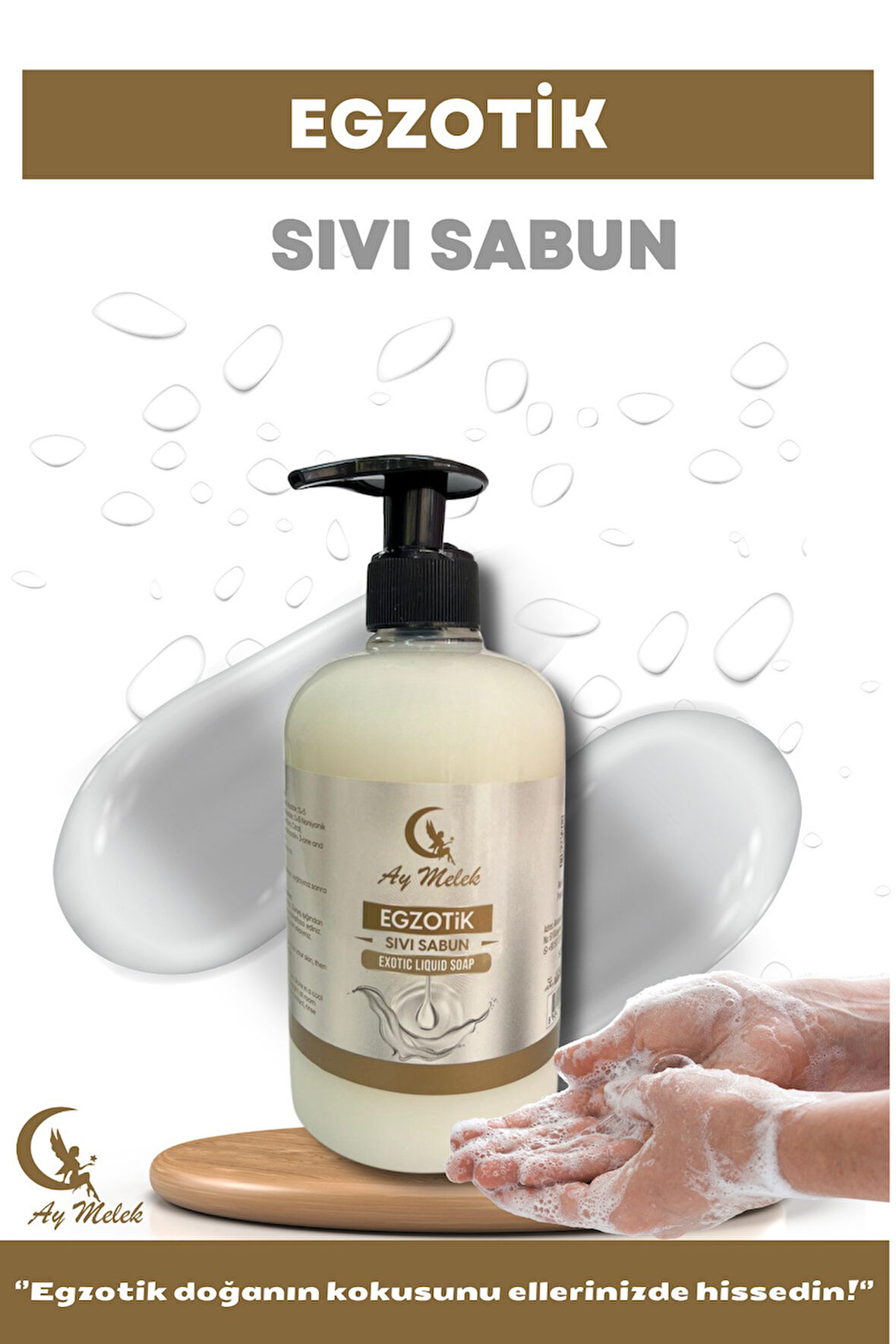 Doğal Sıvı Sabun Egzotik Meyve Kokulu Ferahlatıcı Ve Arındırıcı Etki 500ml