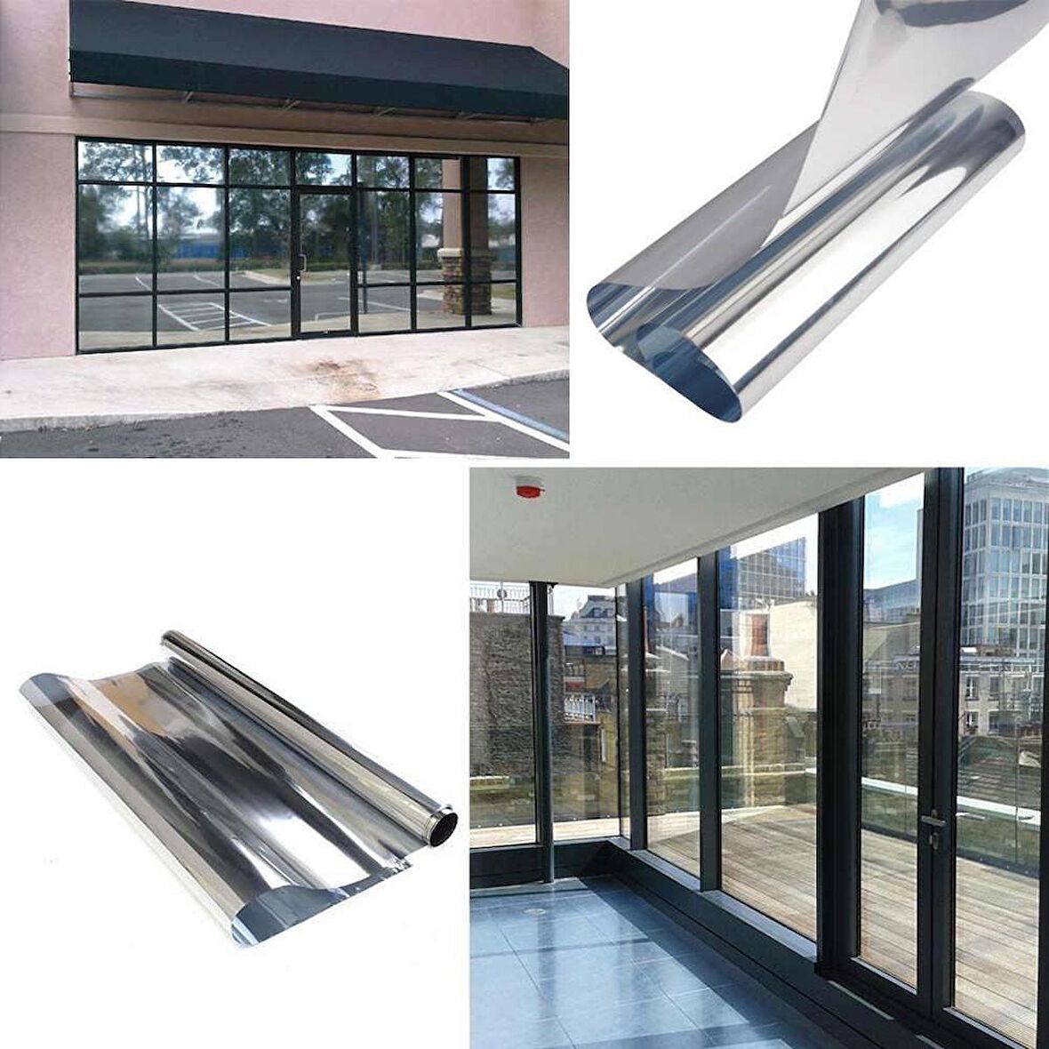 AYNALI CAM FİLMİ AMERİKAN ÇİZİLMEZ 30 CM X 10 METRE