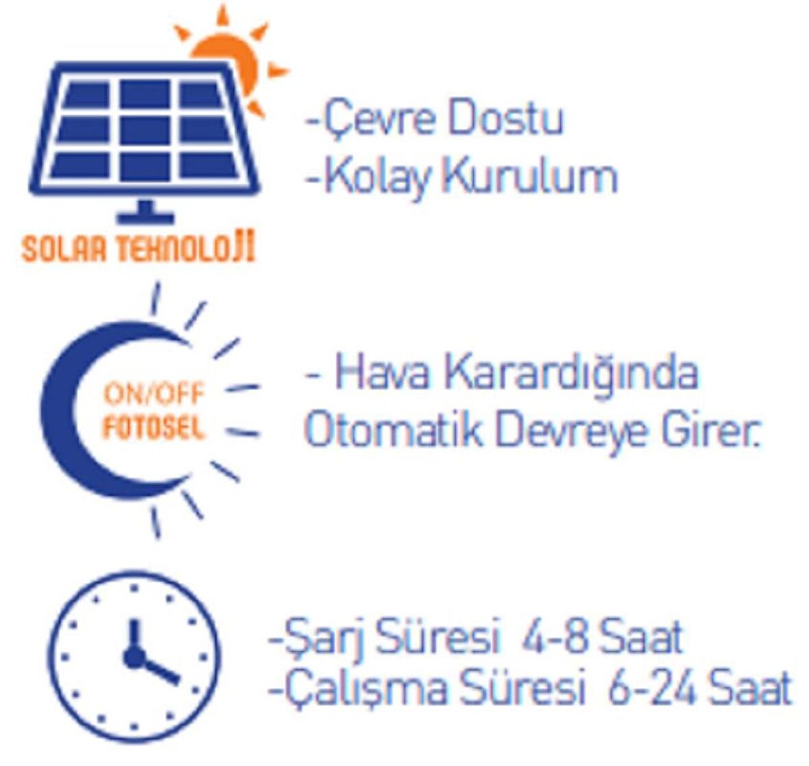 100 W SOLAR PROJEKTÖR GÜNEŞ PANELLİ - 3146