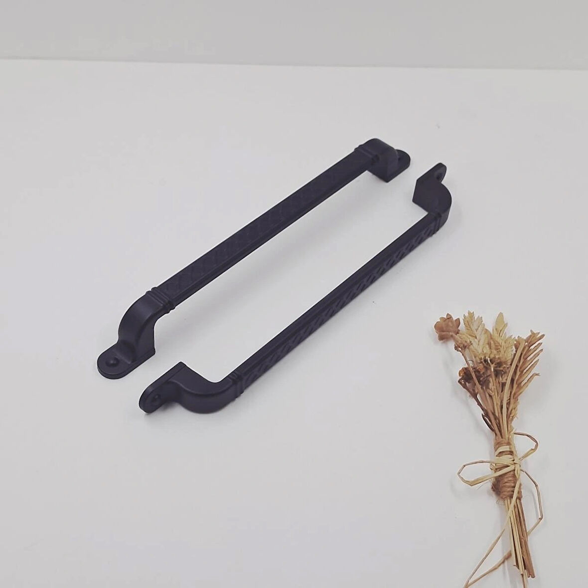 Ay-Az Kulp Hasır 160mm Siyah Mutfak Banyo Dolap Çekmece Kulpu