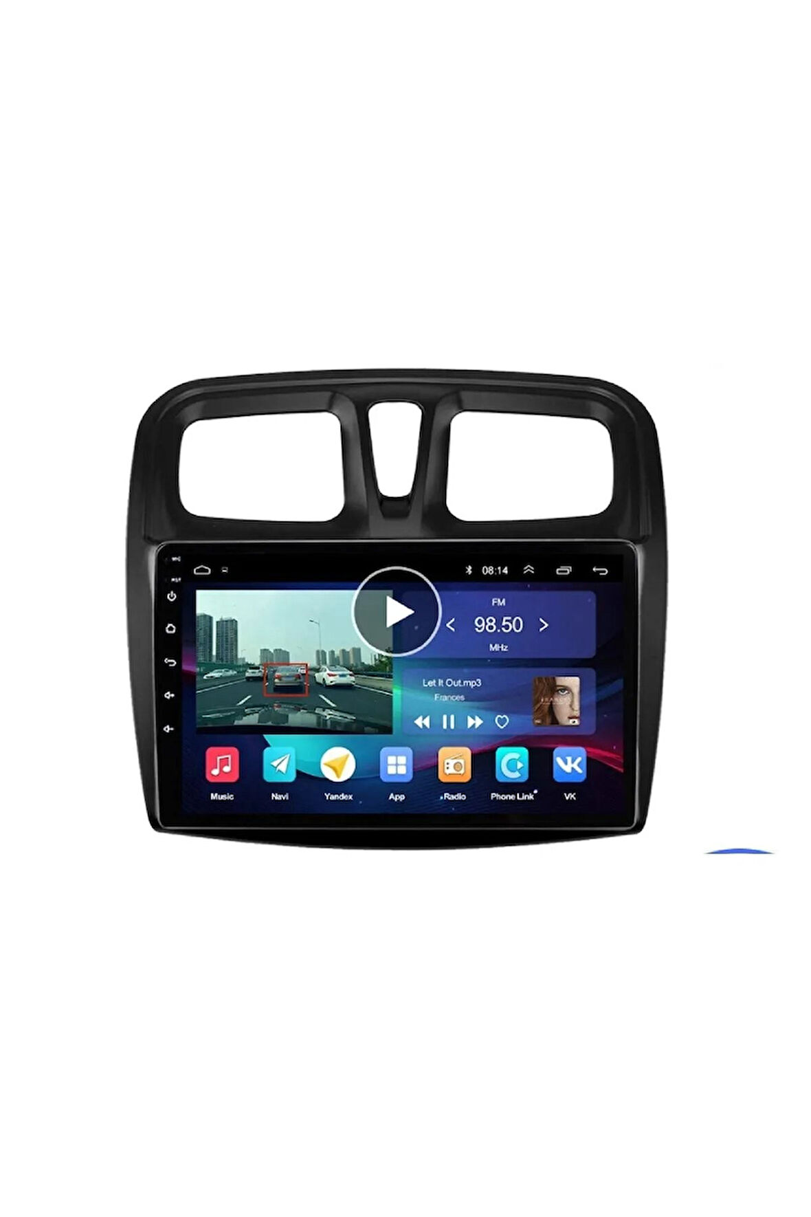 Renault Symbol 2012-2019 Uyumlu Android Multimedya Teyp | 2+32 GB | IPS Dokunmatik Ekran | OEM Araca Özel