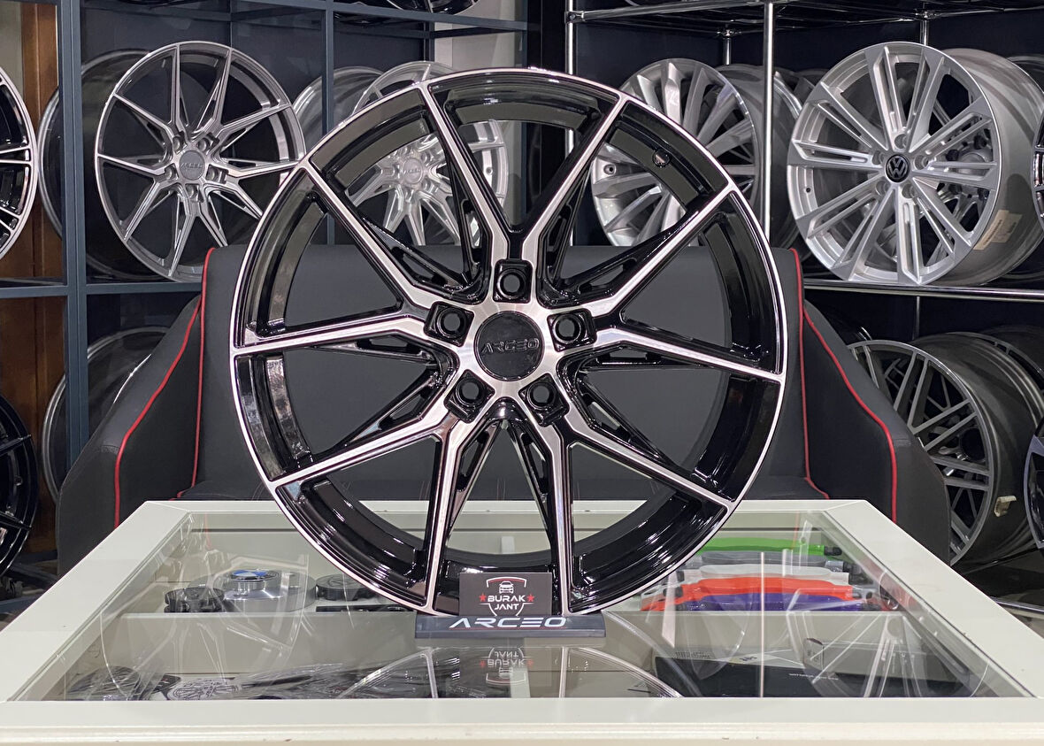 5X100X17 7.5 67.1 ET35 BLACK DIAMOND MARSEILLE ARCEO ( 4 Adet )