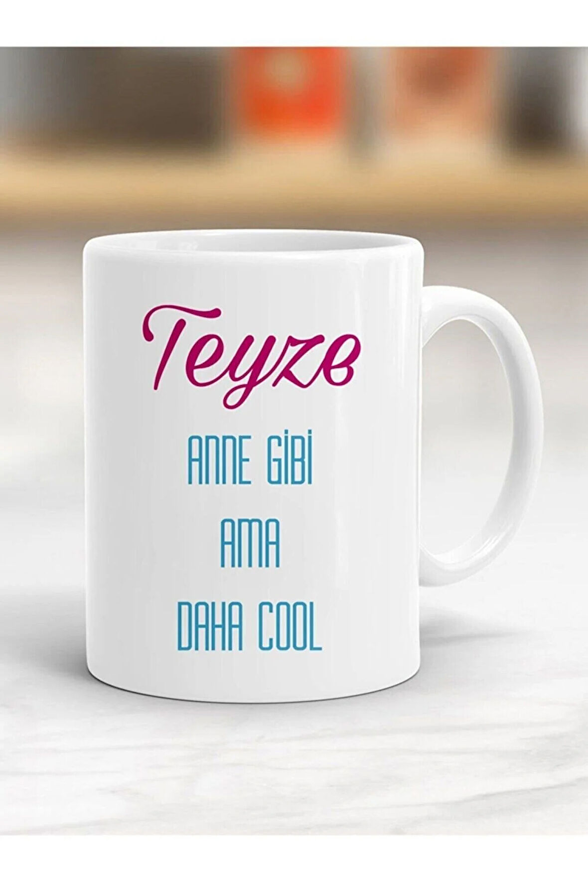 Teyzelere Özel Kupa Bardak