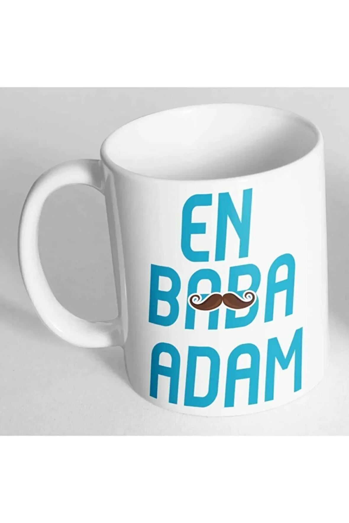 En Baba Adam Yazılı Baskılı Kupa Bardak