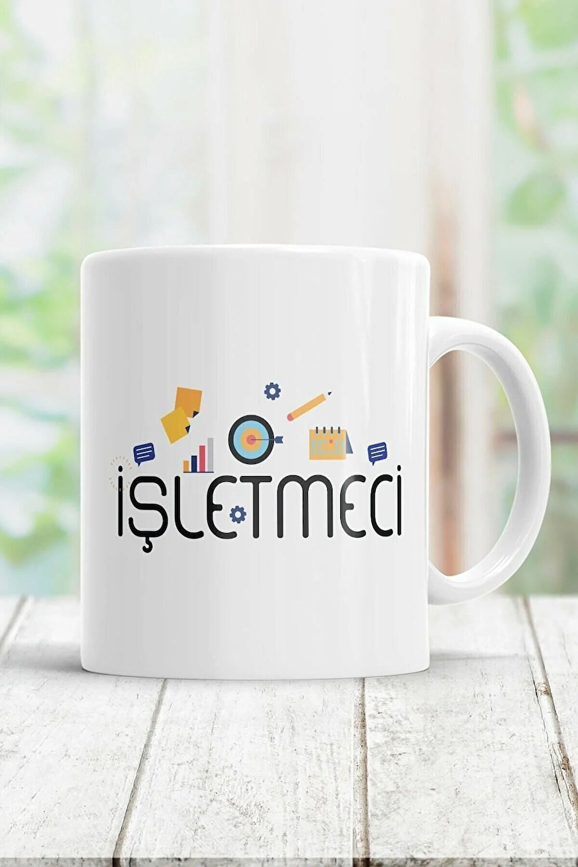 Beyaz Işletmeci Kupa Bardak