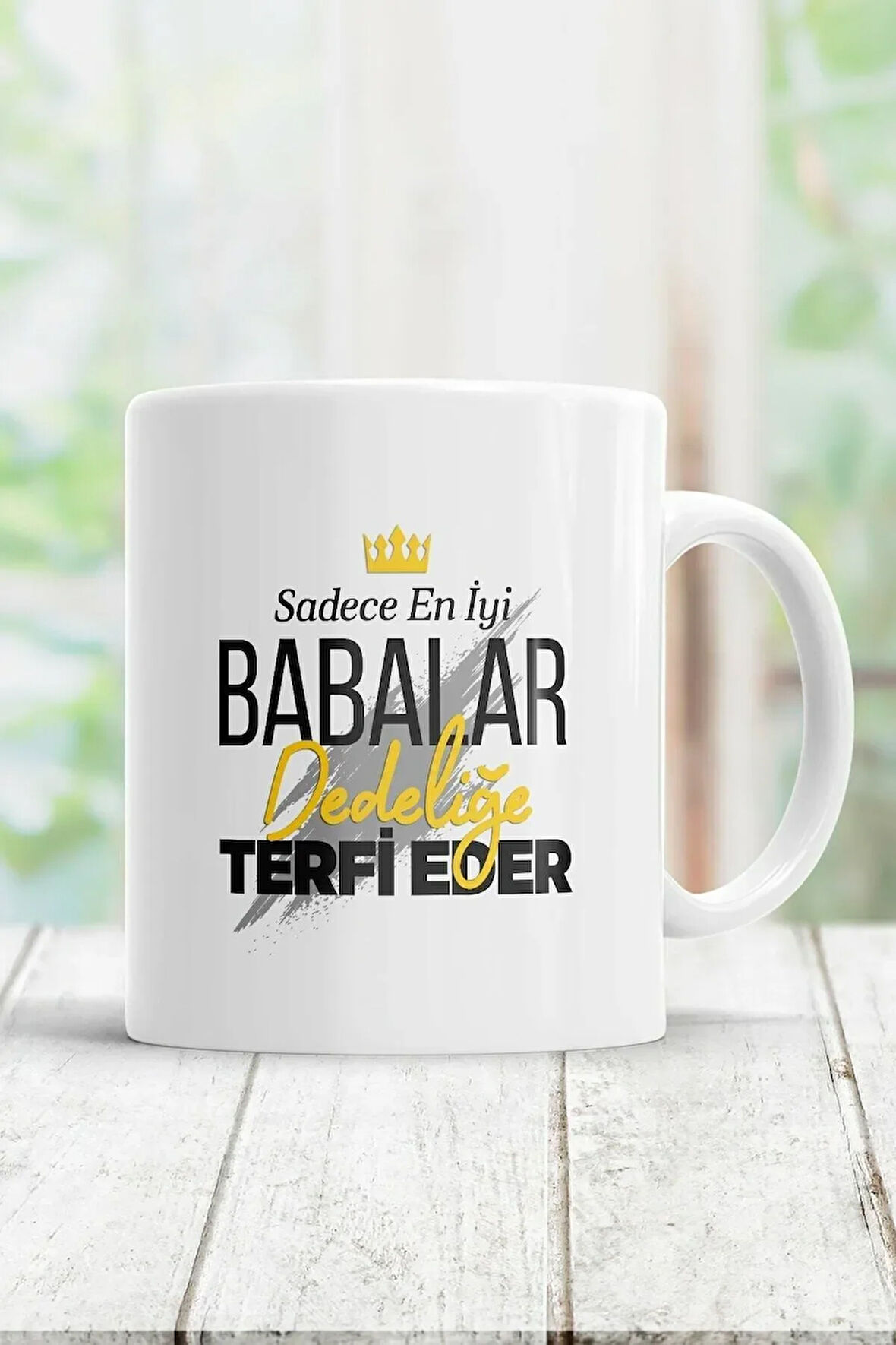Sadece En Iyi Babalar Dedeliğe Terfi Eder Kupa Bardak