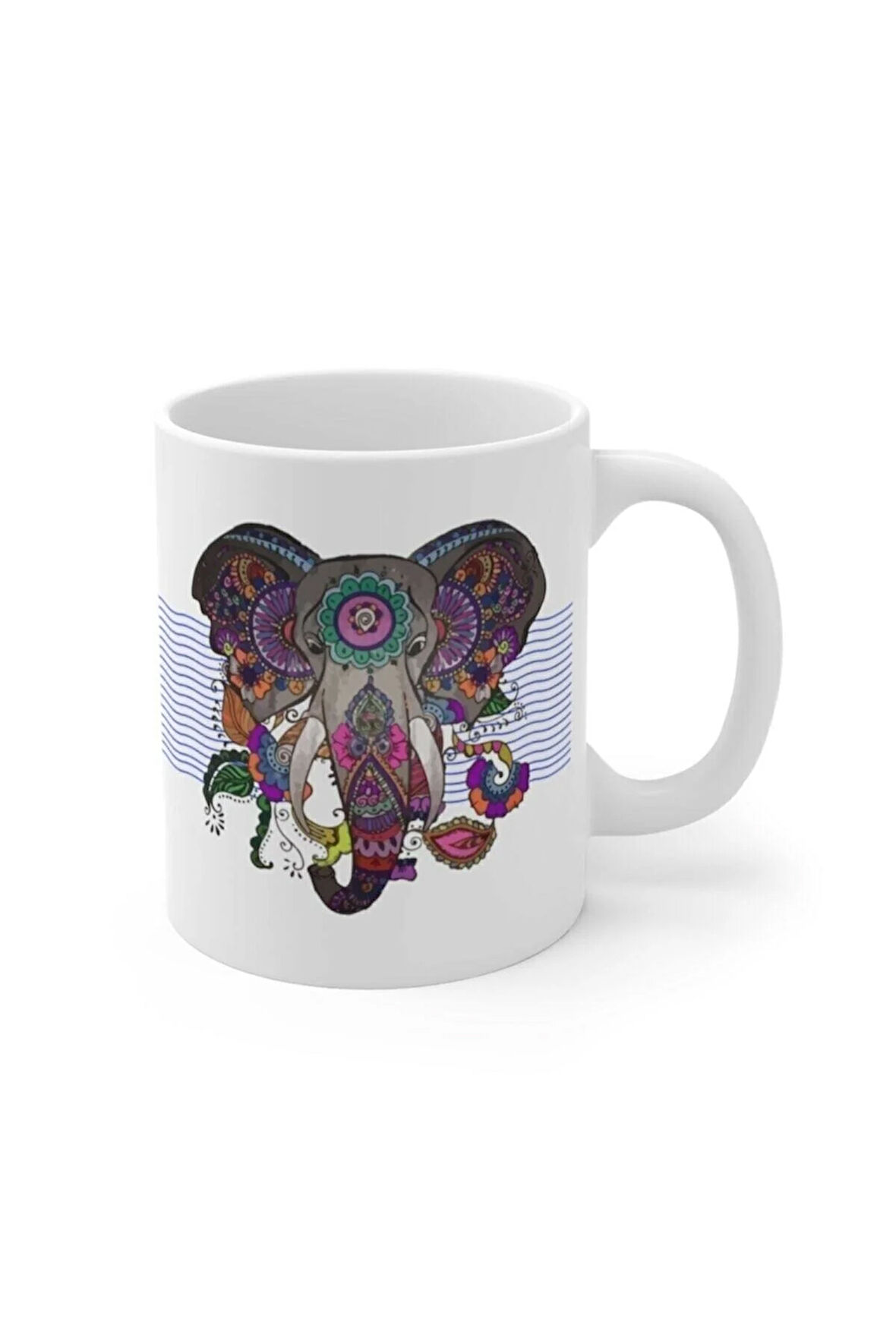 Fil Baskılı Kupa Bardak