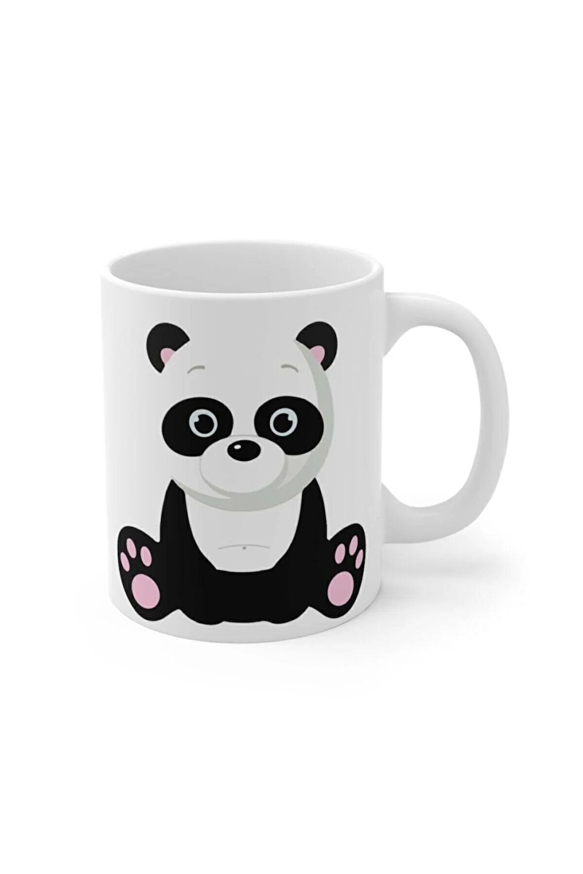 Panda Baskılı Kupa Bardak