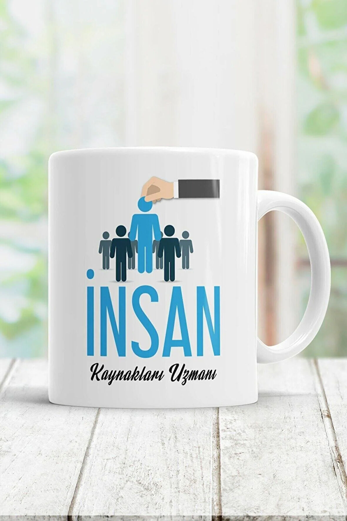 Beyaz Insan Kaynakları Uzmanı Kupa Bardak