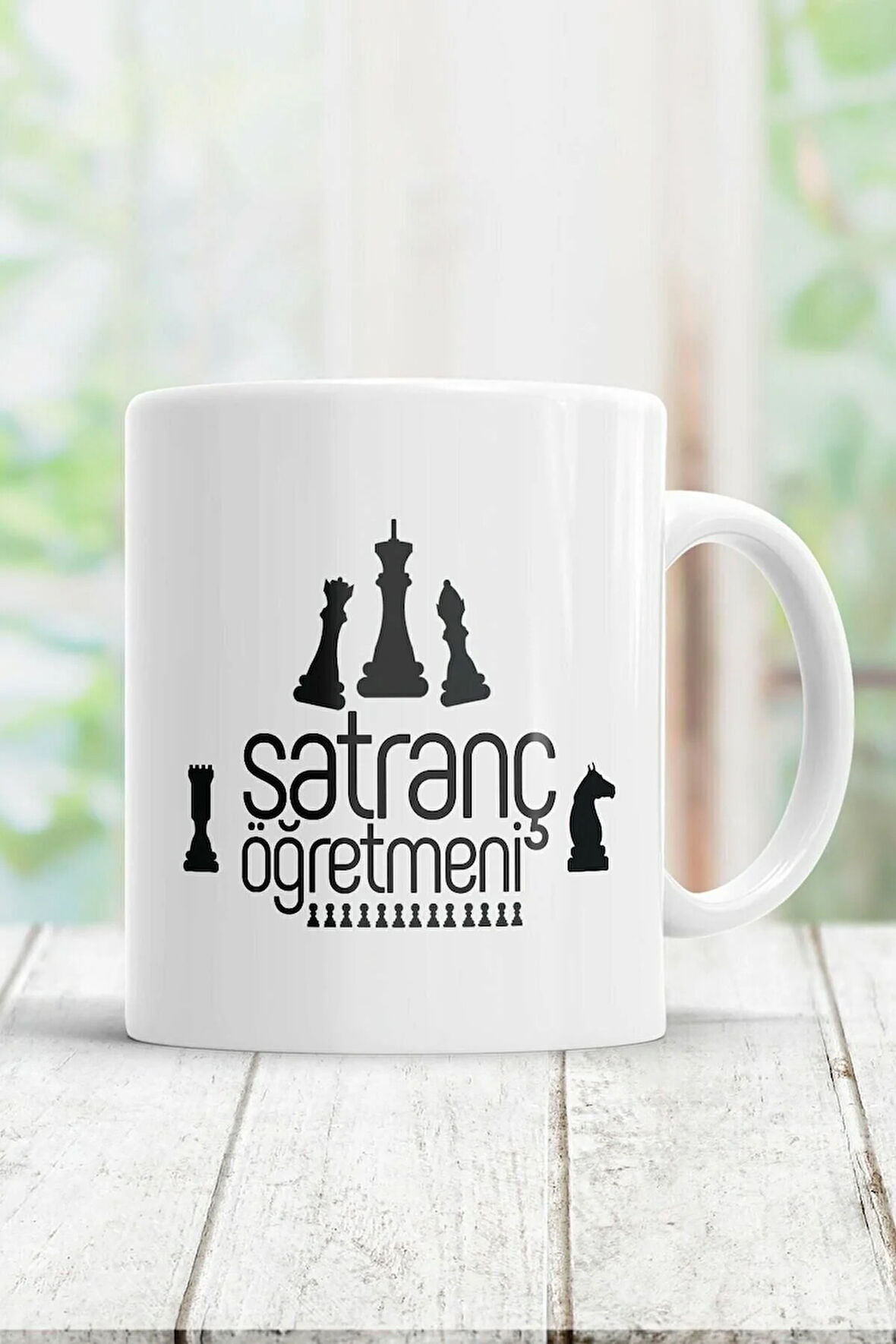 Satranç Öğretmeni Kupa Bardak