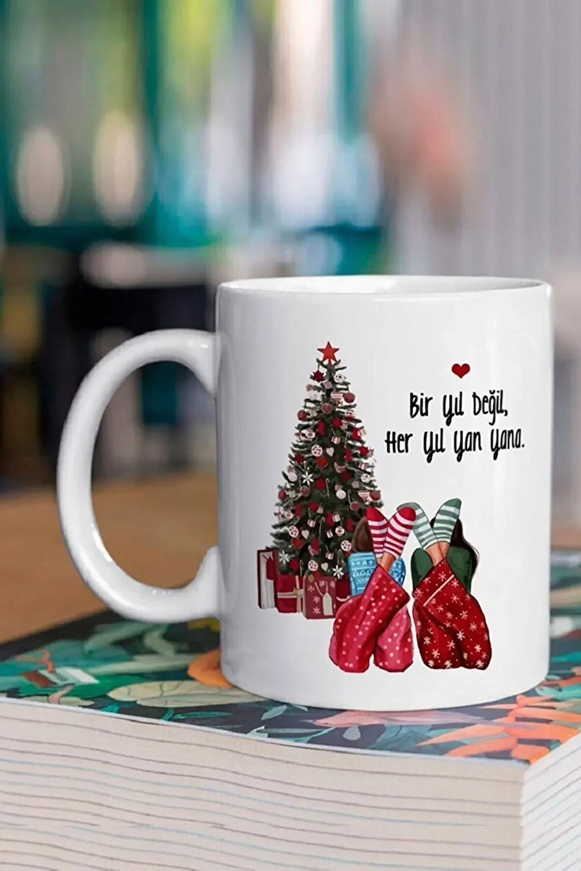 Arkadaşa Yılbaşı Hediyesi Kupa Bardak Hediyelik Kupa Hediyelik Eşya