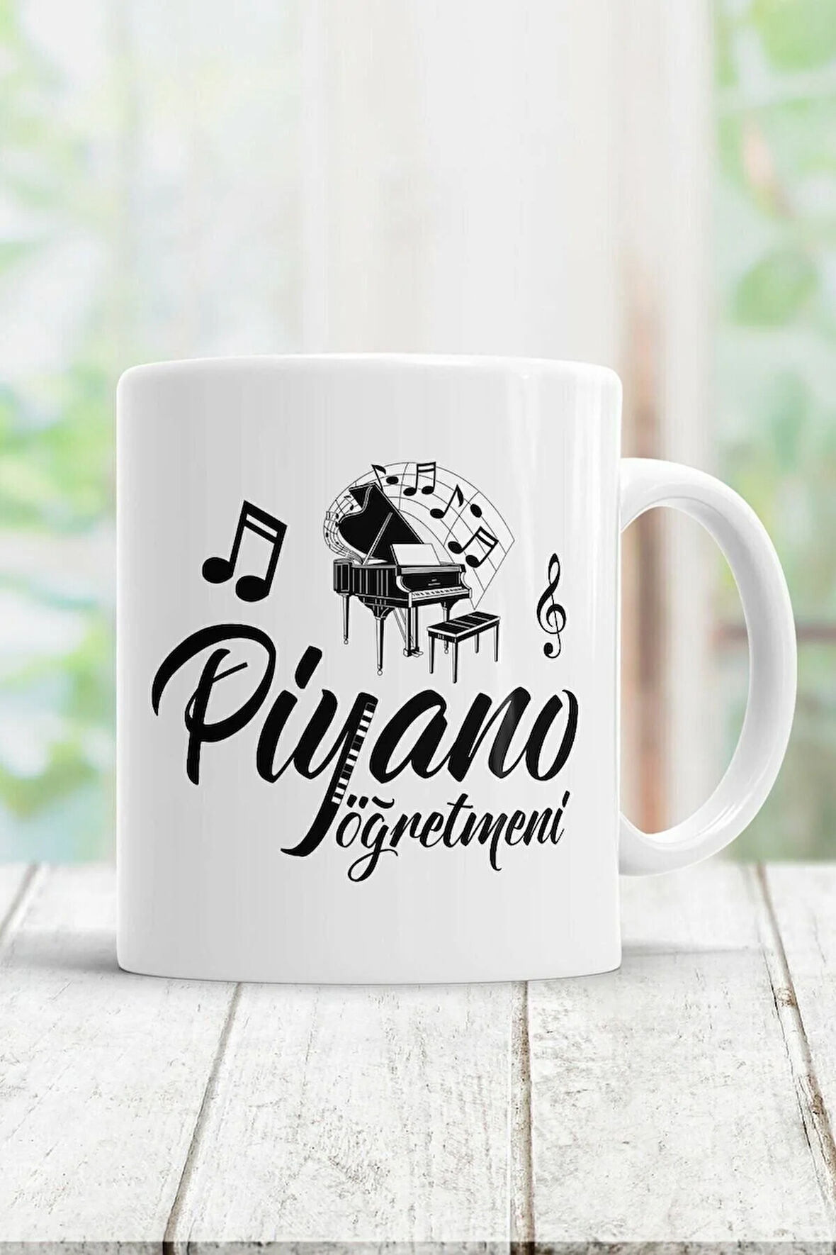 Piyano Öğretmeni Kupa Bardak